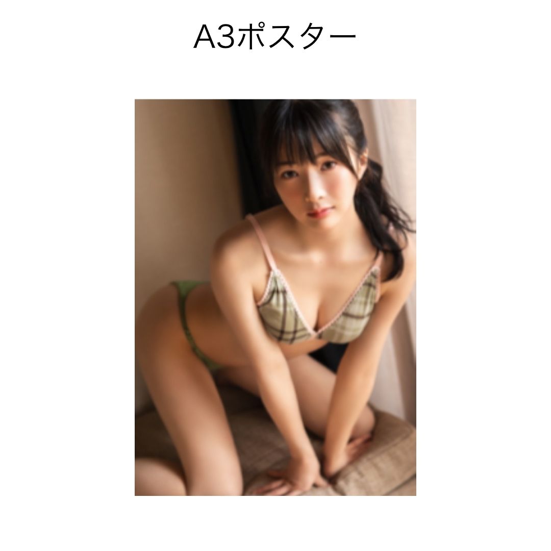 A3ポスター1枚 (共通のプリントサイン&メッセージ入り)